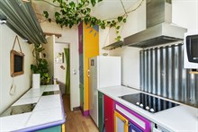 Location en courte durée d'un F2 agréable et meublé à deux pas de Montmartre Paris 18ème