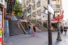 Location à la semaine pour 7 d'un F3 meublé à Montmartre Paris 18ème