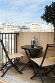 Location à la semaine d'un grand F3 meublé avec 2 chambres à Commerce Paris 15ème