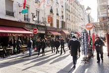 Studio meublé à louer en courte durée pour 2 à Montorgueil, Paris 2ème