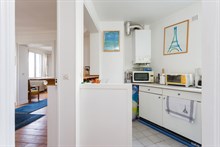 Location mensuelle d'un F2 pour 2 ou 4 à Montparnasse Paris 15ème arrondissement