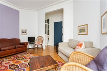 Location à la semaine d'un F3 avec 2 chambres pour 3 personnes à Port Royal Paris 14ème