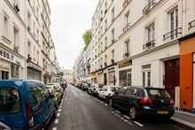 Location meublée à la semaine d'un F2 avec 1 chambre à Bastille Paris 11ème