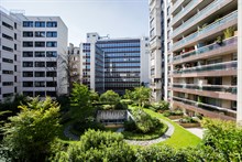 Location meublée à la semaine d'un F2 confortable pour 2 ou 4 à Montparnasse Paris 15ème