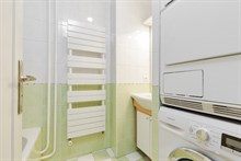 Location meublée temporaire d'un F4 de standing avec 2 chambres à Montparnasse Paris 15ème