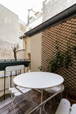 Appartement de 2 pièces à louer en courte durée pour 2 avec terrasse dans le quartier Latin Paris 5ème