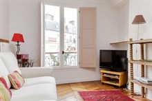 Location meublé temporaire d'un appartement de 2 pièces pour 4 à Montmartre Paris 18ème