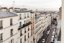 Location meublée au mois d'un F2 de standing pour 4 à Montmartre Paris 18ème