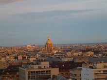 Location meublée temporaire d'un F4 de standing avec 2 chambres à Montparnasse Paris 15ème