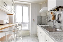 A louer en courte durée à la semaine superbe appartement de 2 pièces à Alésia Paris 14ème