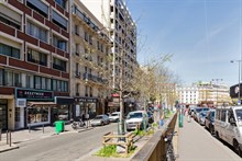 Location meublée d'un appartement de standing avec 2 pièces pour 4 avec terrasse à Montparnasse Paris 15ème