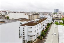 Location à la semaine temporaire d'un F2 confortable pour 3 personnes à Gambetta Paris 20ème