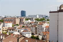 Location meublée temporaire d'un appartement meublé de 3 pièces pour 4 métro Mairie d'Issy à Issy Les Moulineaux