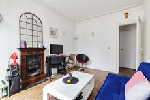 A louer en courte durée bel appartement de 2 pièces pour 3 personnes avec balcon filant à Daumesnil, Paris 12ème