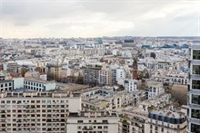 Splendido appartamento di 2 stanze ideale per 2 persone con splendida vista panoramica, a Javel, nel 15°distretto di Parigi.