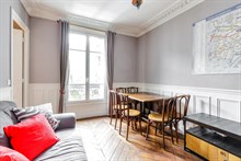 Appartamento di 2 stanze su 38 m2 per 2 o 4 persone nel quartiere Ménilmontant, 20° distretto di Parigi