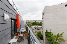 Appartamento di 35 m2 con vista sulla Torre Eiffel e terrazza di 12 m2, Parigi, 15° distretto