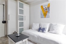 Appartamento di 2 stanze su 18 m2 per 1 o 2 persone nel quartiere des Abbesses, 18° distretto di Parigi