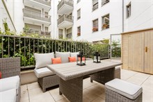 Elegante appartamento situato nel 13° distretto di Parigi per 2 persone e con ampia terrazza