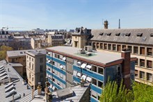 Splendido appartamento di 2 stanze nel quartiere Montparnasse con terrazza e vista sulla Torre Eiffel, 15° distretto di Parigi.