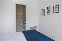 Furnished rental two bedroom permitting brief rental period with large terrace in Charles Michels Paris fifteenth district