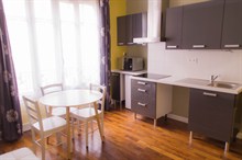 Furnished apartment to rent for the week 323 sq ft on rue Paul Bert Paris 11th district