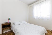 Holiday rental in Paris 16th arrondissement, long-term stays in 2-room turn-key flat with plenty of privacy in calm area