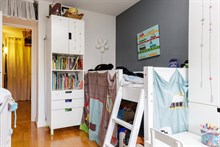 F4 de standing avec terrasse et 2 chambres à louer à la semaine à Chemin Vert entre Bastille et le Marais Paris 11ème