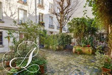 Location meublée confortable d'un F2 de luxe de 2 pièces à Saint Paul dans le Marais Paris 4ème arrondissement