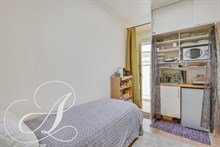 Pour 1 ou 2 personnes, studio cosy de 13 m2, Paris 14ème.