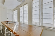 Appartement de standing de 2 chambres à louer meublé en bail mobilité à Saint-Germain-des-Prés, Paris 6ème