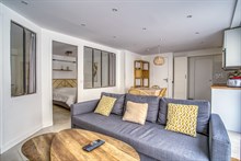 Location meublée en courte durée d'un local commercial avec 2 chambres à Commerce Paris 15ème