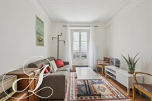 Location d'un F2 meublé à la semaine pour 2 personnes à Denfert Rochereau Paris 14ème