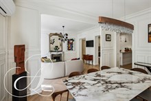 Bail mobilité Paris : Location 5 pièces avec 3 chambres doubles au cœur du 1er arrondissement