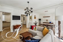Bail mobilité Paris : Appartement 5 pièces refait à neuf dans le 1er arrondissement