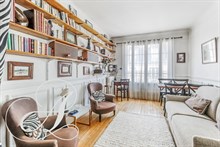 Location meublée d'un F2 avec balcon à Montmartre Paris 18ème