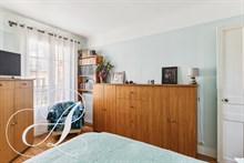 Location meublée d'un F2 avec balcon à Montmartre Paris 18ème