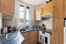 F2 de standing à louer au mois à Montmartre Paris 18ème arrondissement