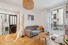 Location meublée mensuelle en bail mobilité d'un F2 rue Mayet, Paris 6ème arrondissement