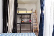 Location courte durée à la semaine d'un F3 meublé à Montmartre Paris 18ème