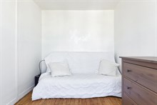 Location meublée de courte durée d'un F3 confortable avec 2 chambres métro Mairie d'Issy à Issy Les Moulineaux